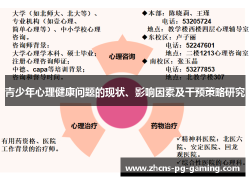 青少年心理健康问题的现状、影响因素及干预策略研究