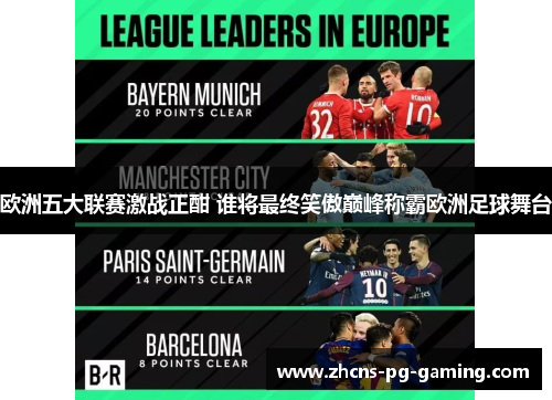 欧洲五大联赛激战正酣 谁将最终笑傲巅峰称霸欧洲足球舞台
