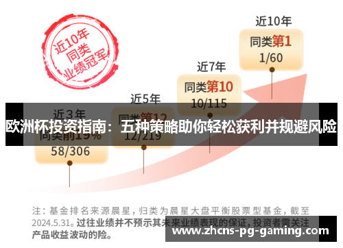 欧洲杯投资指南：五种策略助你轻松获利并规避风险